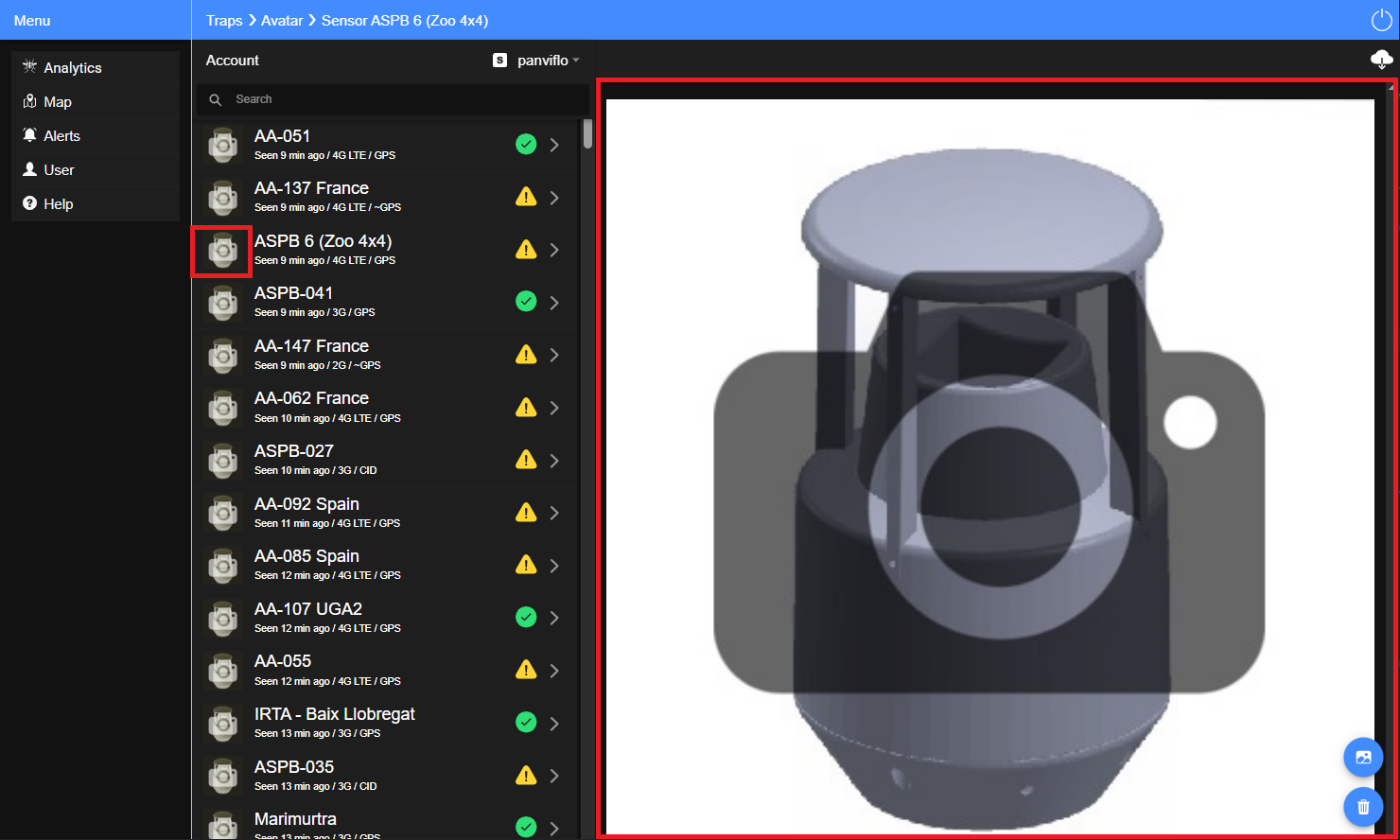 Fig8 - Sensor Avatar