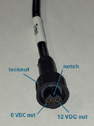 Trap cable and connector